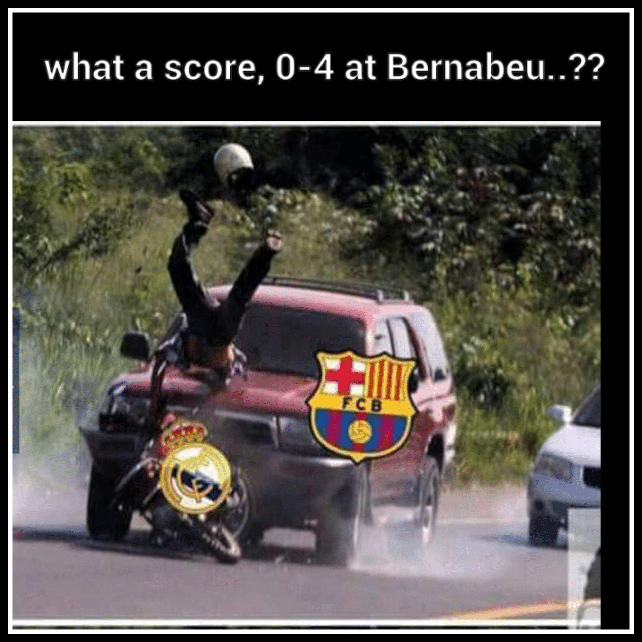 JUST 4 FUN Meme Pasca Kekalahan Telak Madrid Dari Barcelona