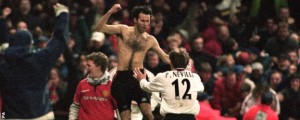 giggs no red card