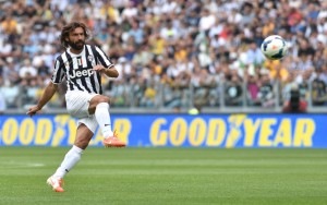 during the Serie A match between Juventus and Cagliari Calcio at Juventus Arena on May 18, 2014 in Turin, Italy.