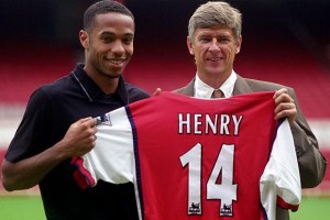 ThierryHenry and wenger